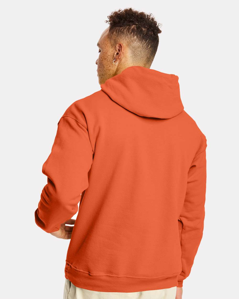 Unisex Ecosmart® Hooded Sweatshirt - OnModelBack - B22000113 - Texas Orange