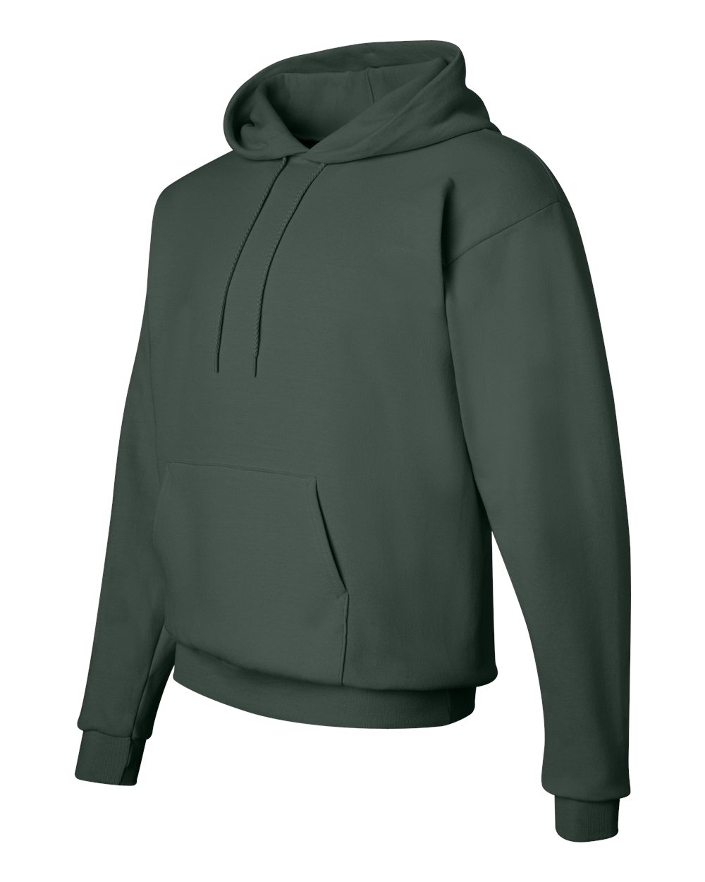 Unisex Ecosmart® Hooded Sweatshirt - Side - B22000873 - Deep Forest