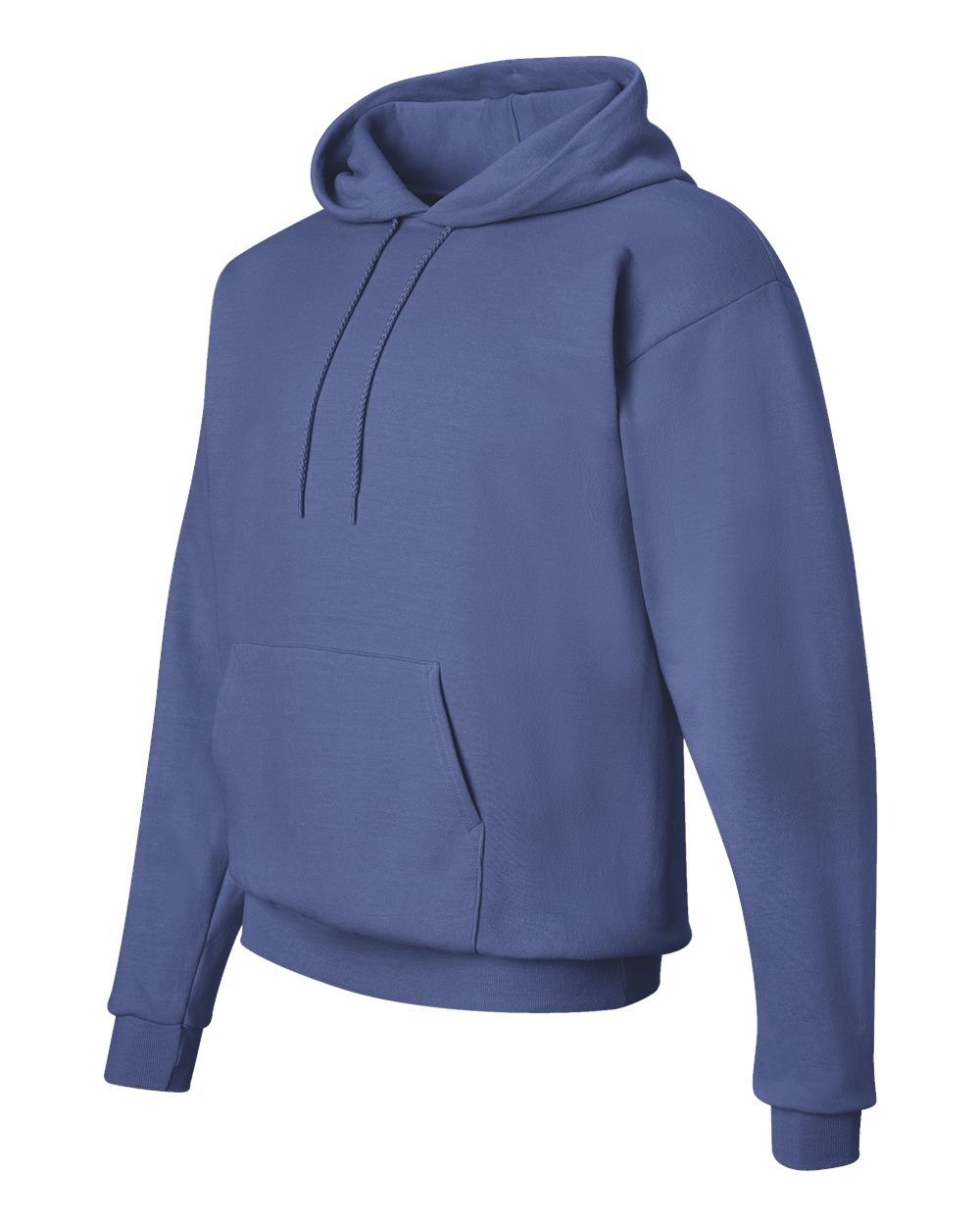 Unisex Ecosmart® Hooded Sweatshirt - Side - B22000983 - Denim Blue