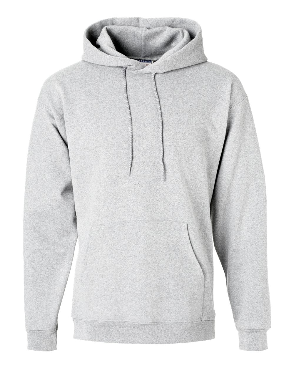 Unisex Ultimate Cotton® Hooded Sweatshirt - Front - B22200023 - Ash