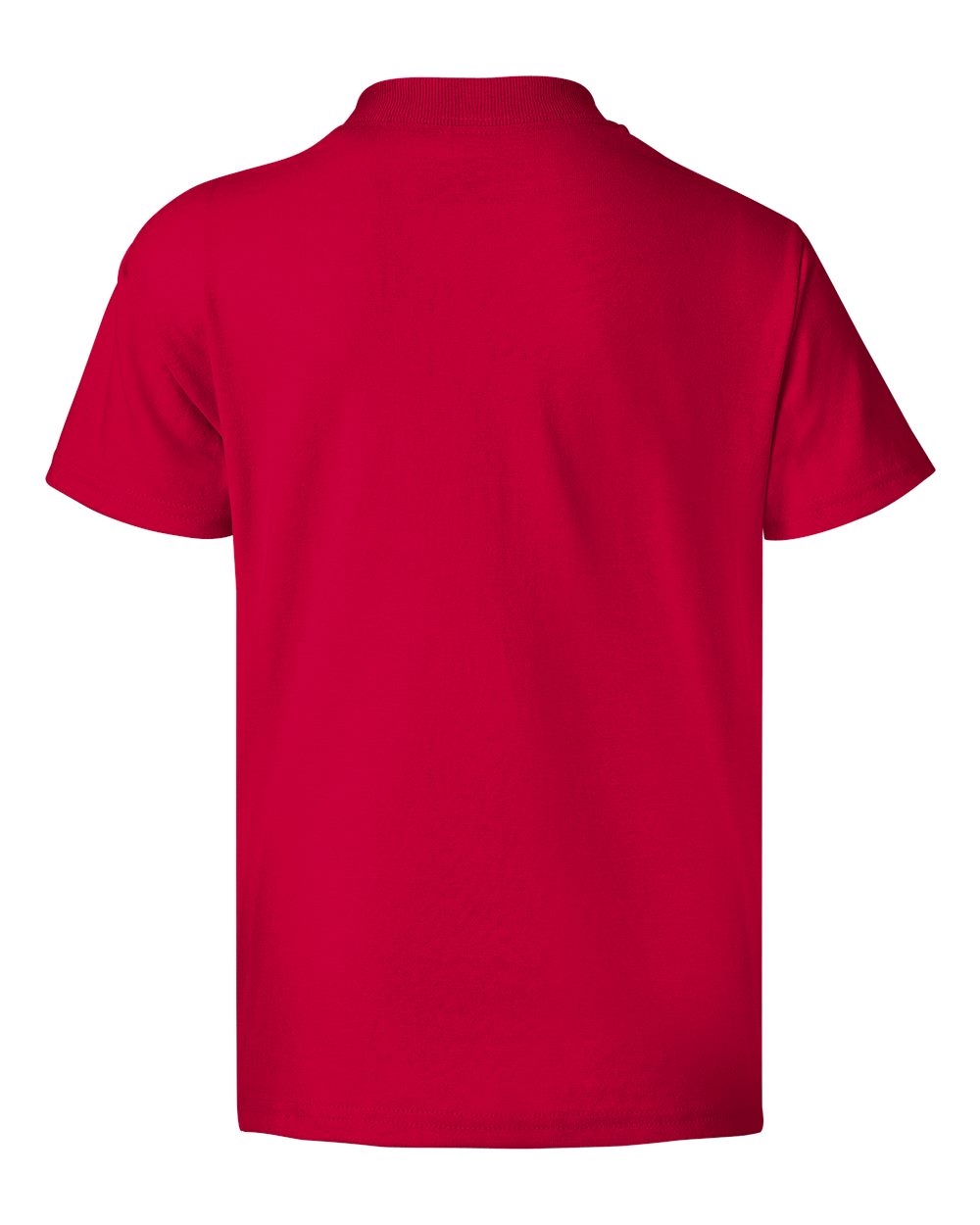 Youth Ecosmart™ T-Shirt - Back - B30500222 - Deep Red