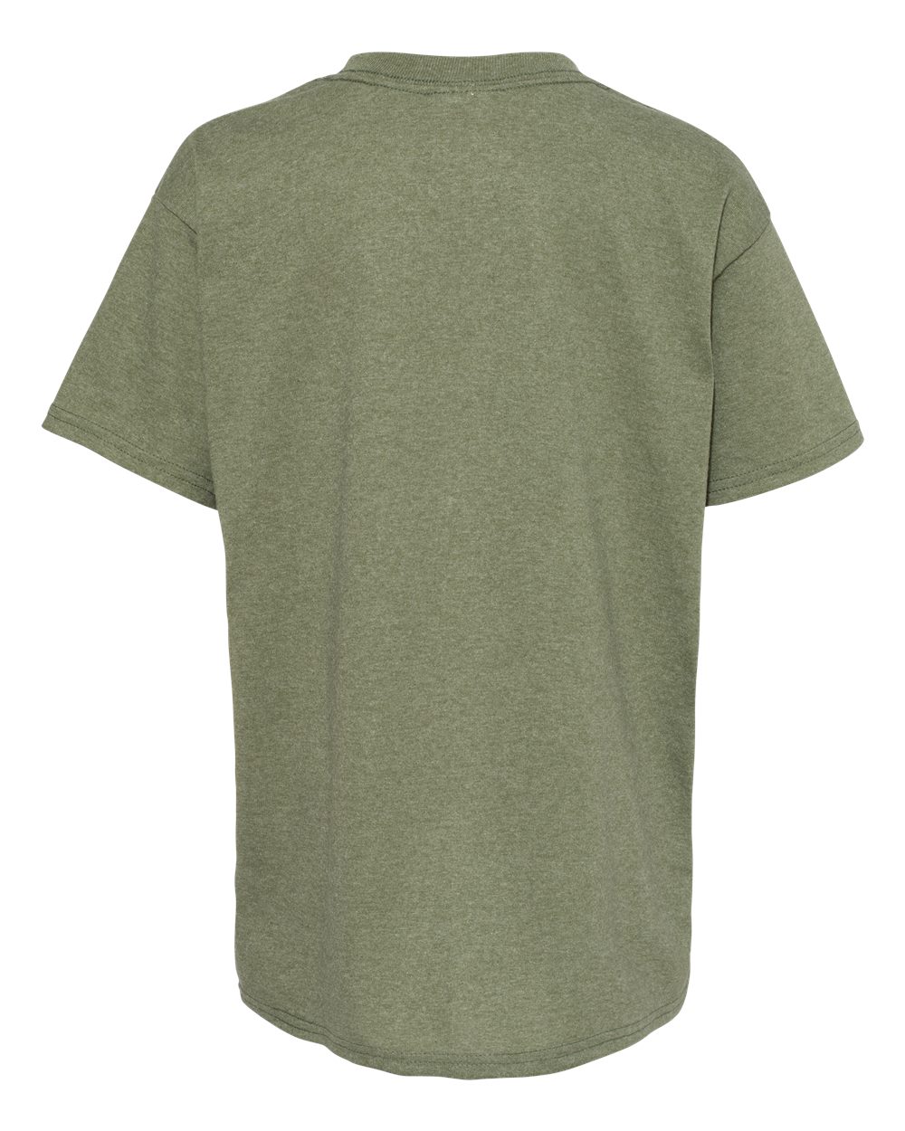 Youth Ecosmart™ T-Shirt - Back - B30500542 - Heather Green
