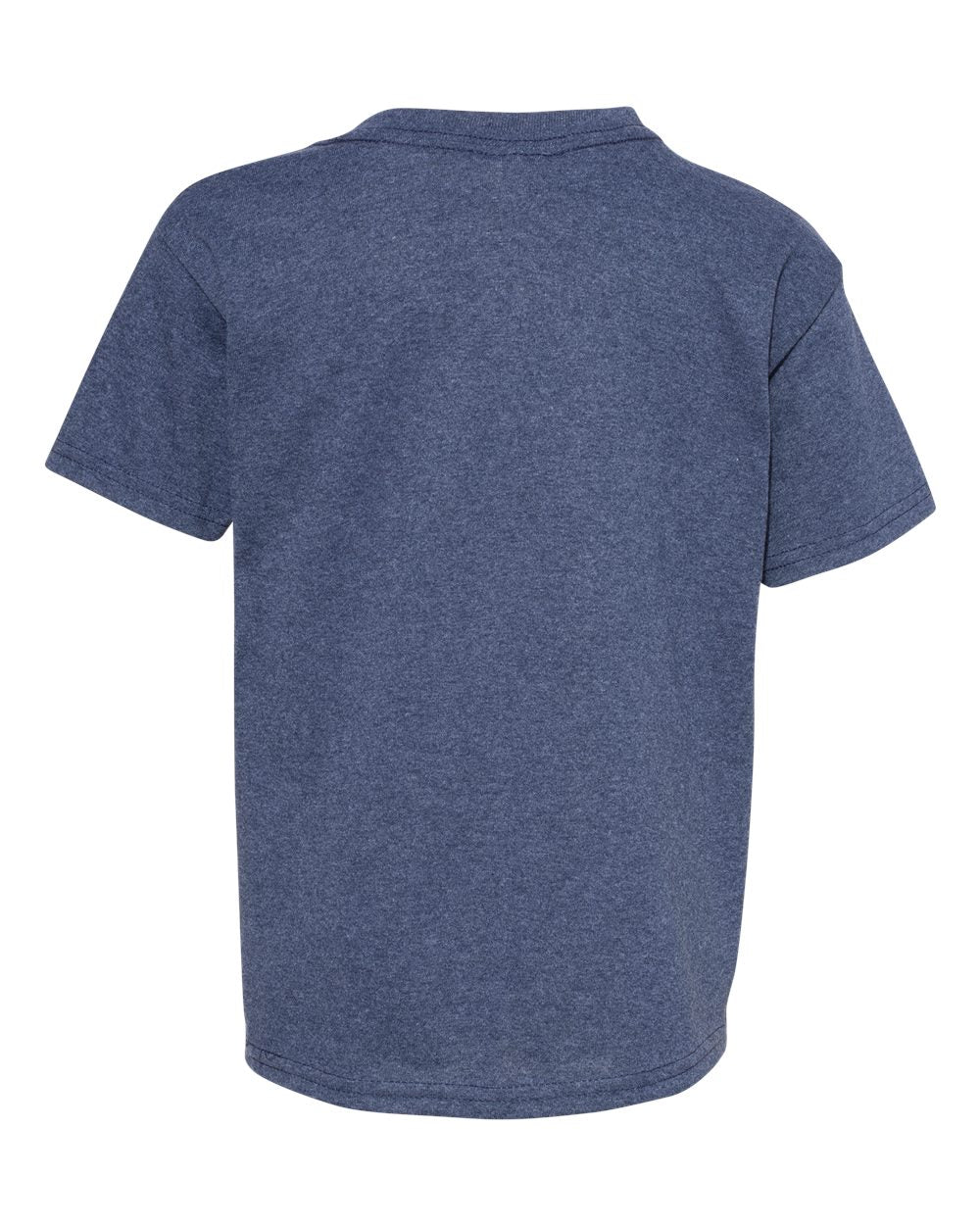Youth Ecosmart™ T-Shirt - Back - B30500642 - Heather Navy