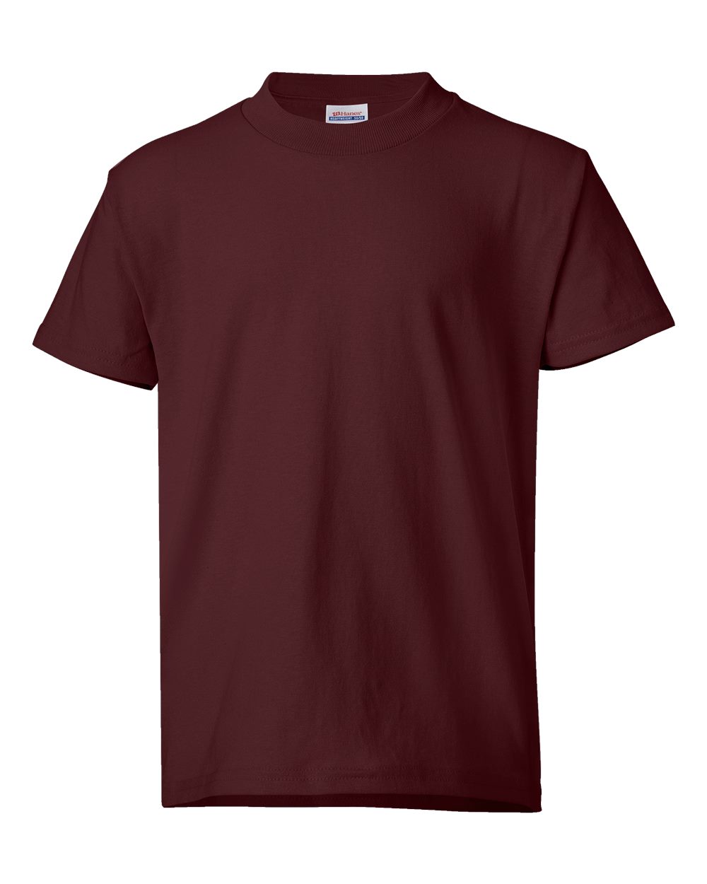 Youth Ecosmart™ T-Shirt - Front - B30500532 - Maroon