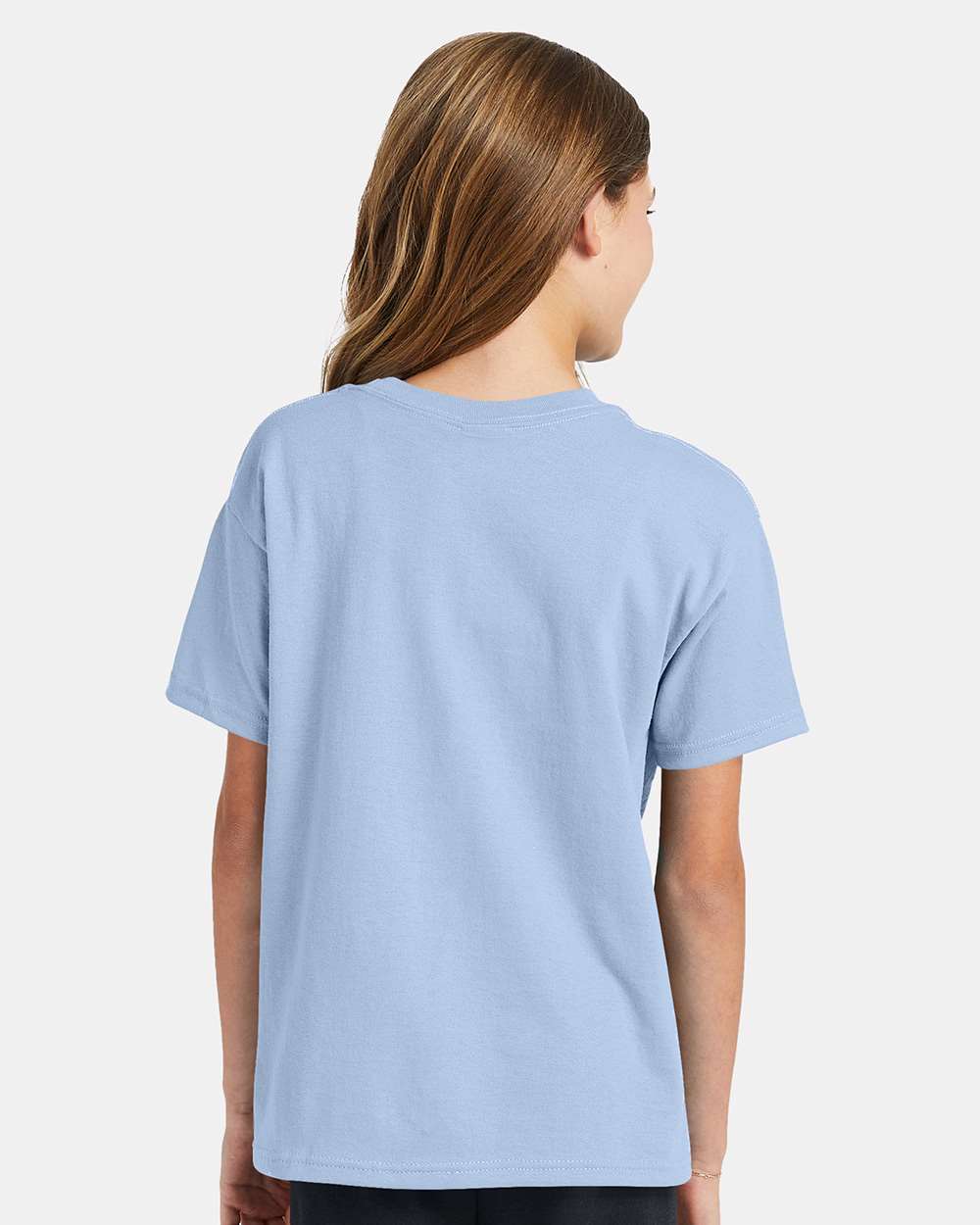 Youth Ecosmart™ T-Shirt - OnModelBack - B30500252 - Light Blue