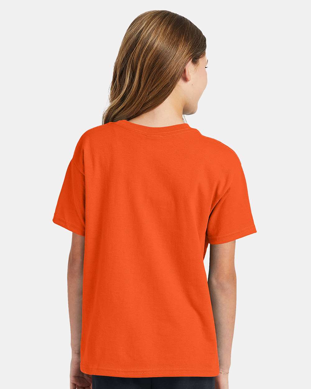 Youth Ecosmart™ T-Shirt - OnModelBack - B30500662 - Orange