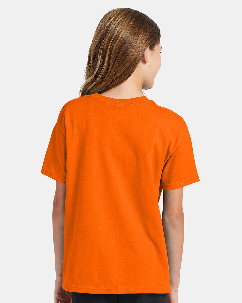 Youth Ecosmart™ T-Shirt - OnModelBack - B30500692 - Safety Orange