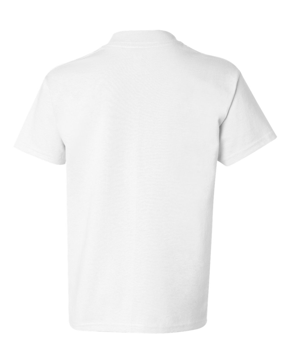 Youth Authentic T-Shirt - Back - B31600002 - White