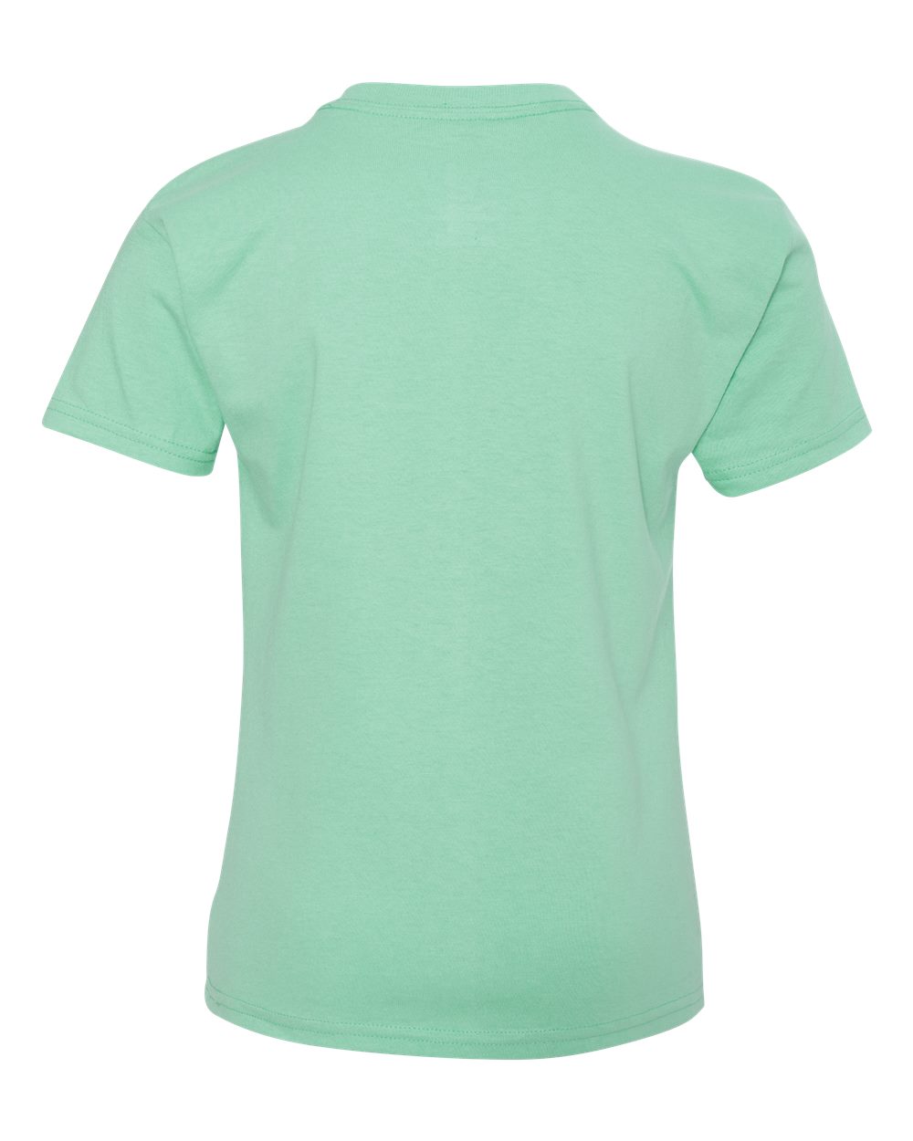 Youth Authentic T-Shirt - Back - B31600113 - Clean Mint
