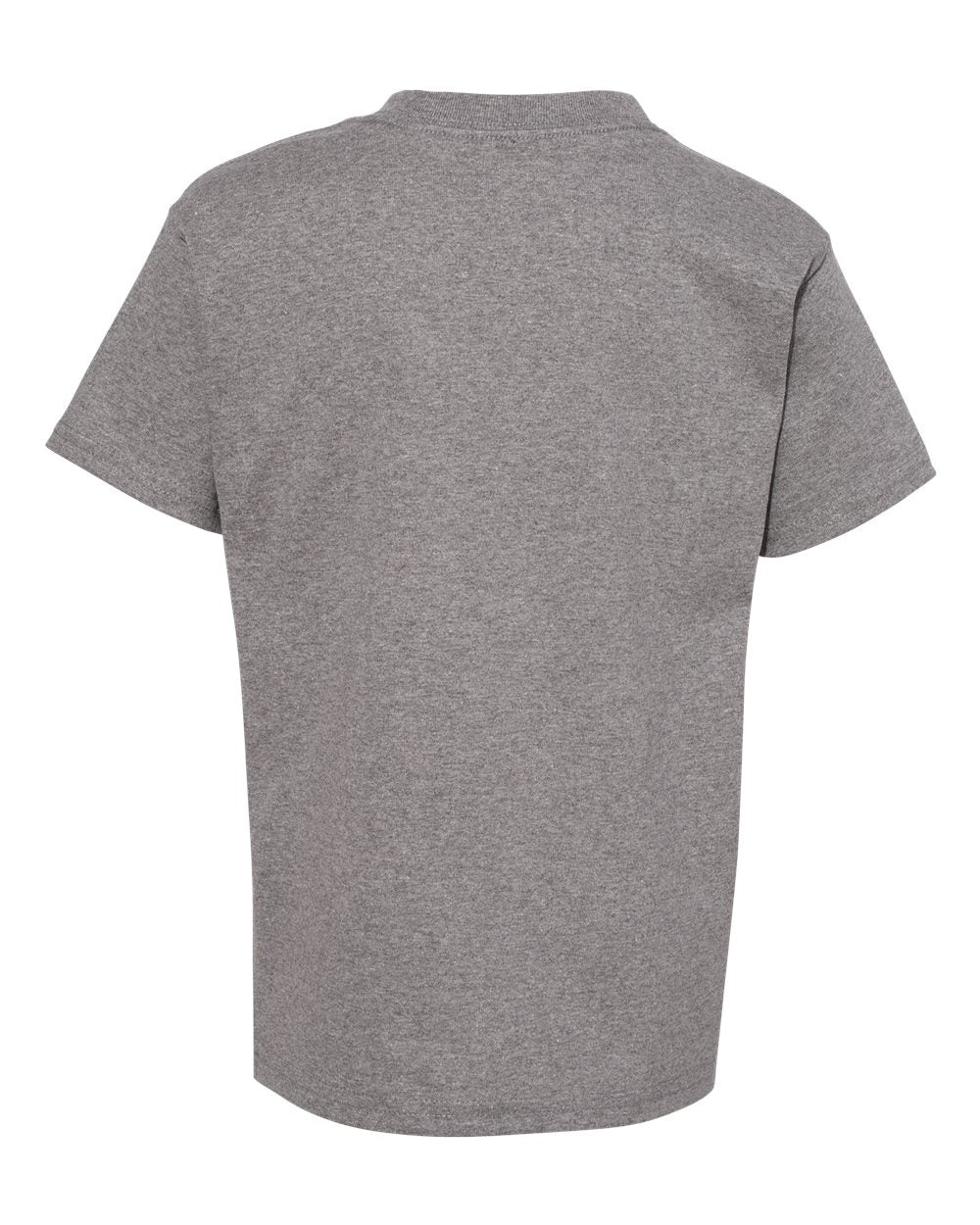 Youth Authentic T-Shirt - Back - B31600132 - Oxford Grey