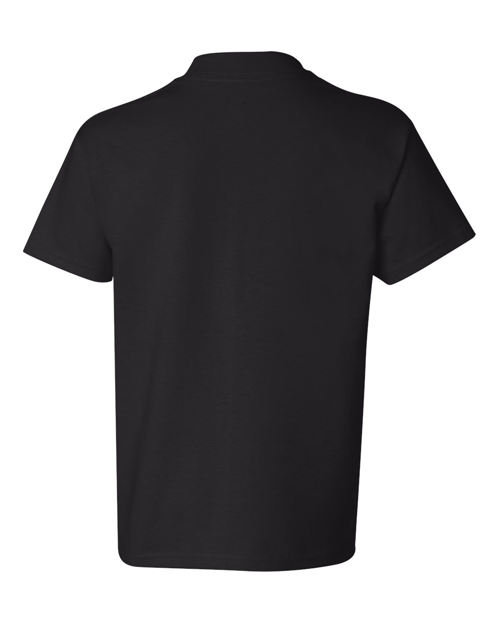Youth Authentic T-Shirt - Back - B31600502 - Black