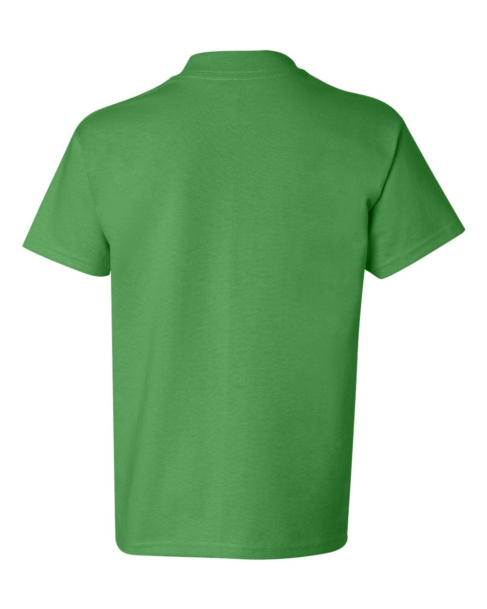 Youth Authentic T-Shirt - Back - B31600622 - Shamrock Green