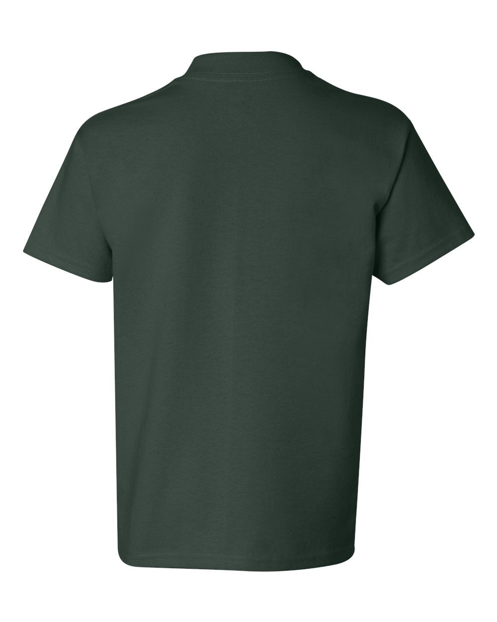 Youth Authentic T-Shirt - Back - B31600872 - Deep Forest