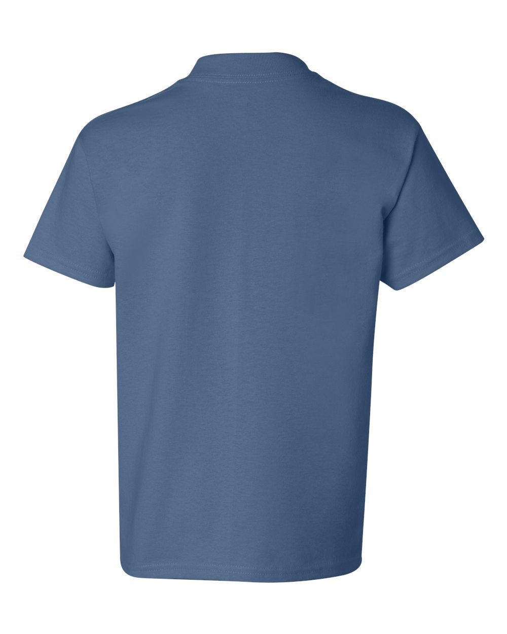 Youth Authentic T-Shirt - Back - B31600982 - Denim Blue