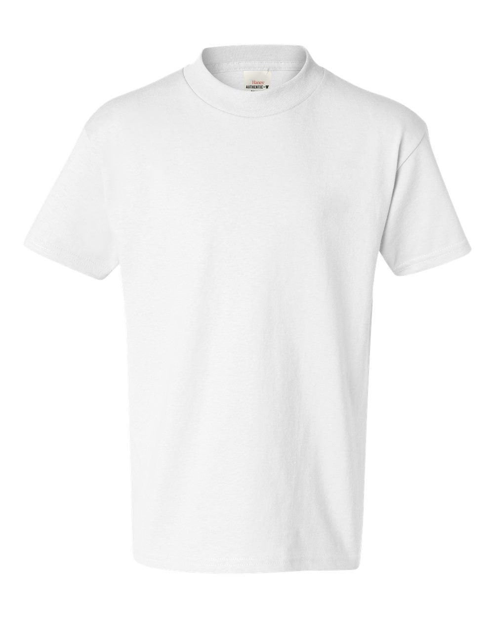 Youth Authentic T-Shirt - Front - B31600002 - White