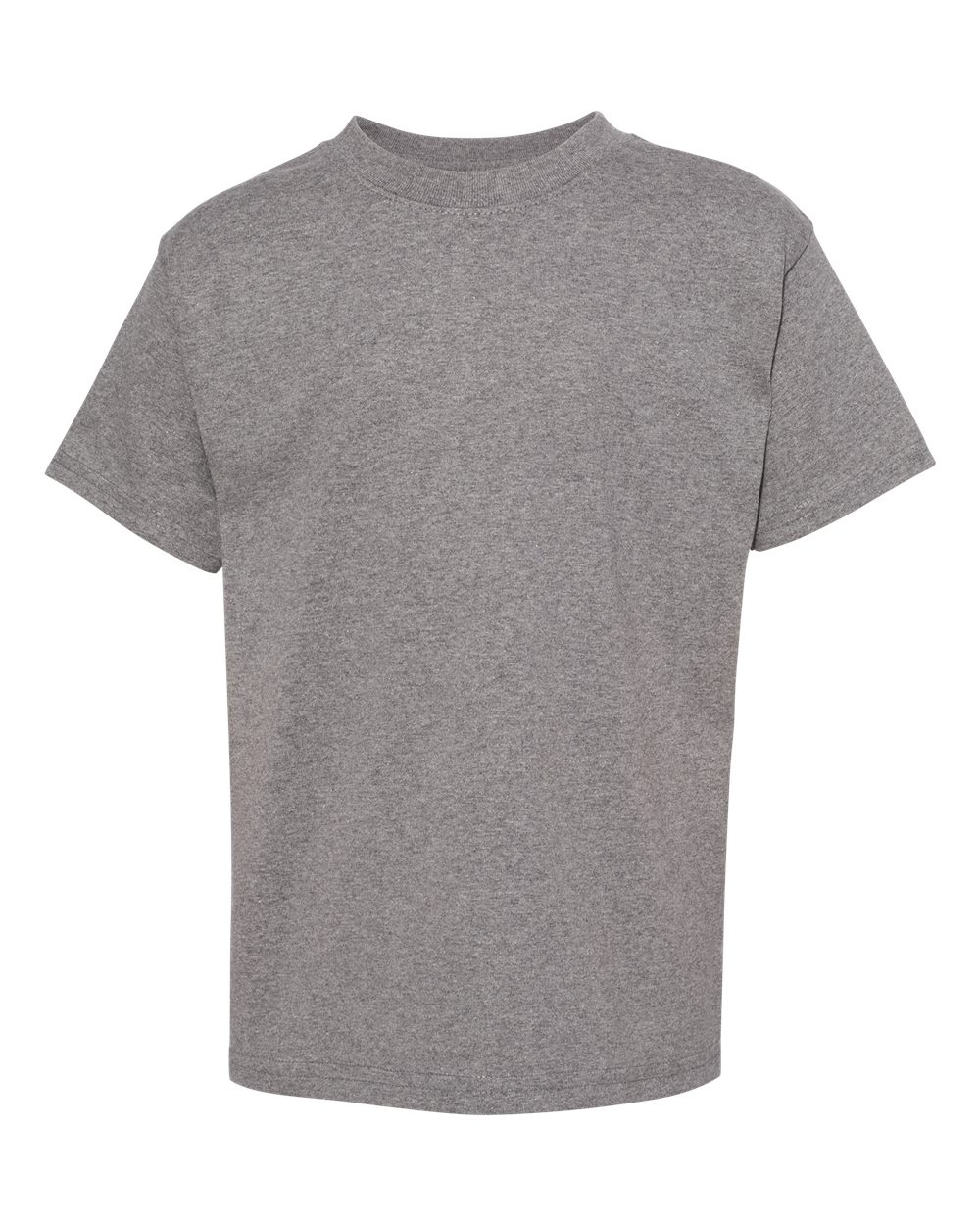 Youth Authentic T-Shirt - Front - B31600132 - Oxford Grey