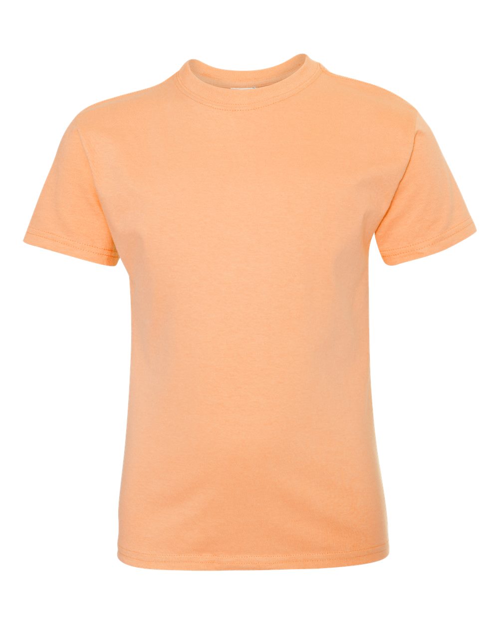 Youth Authentic T-Shirt - Front - B31600182 - Candy Orange