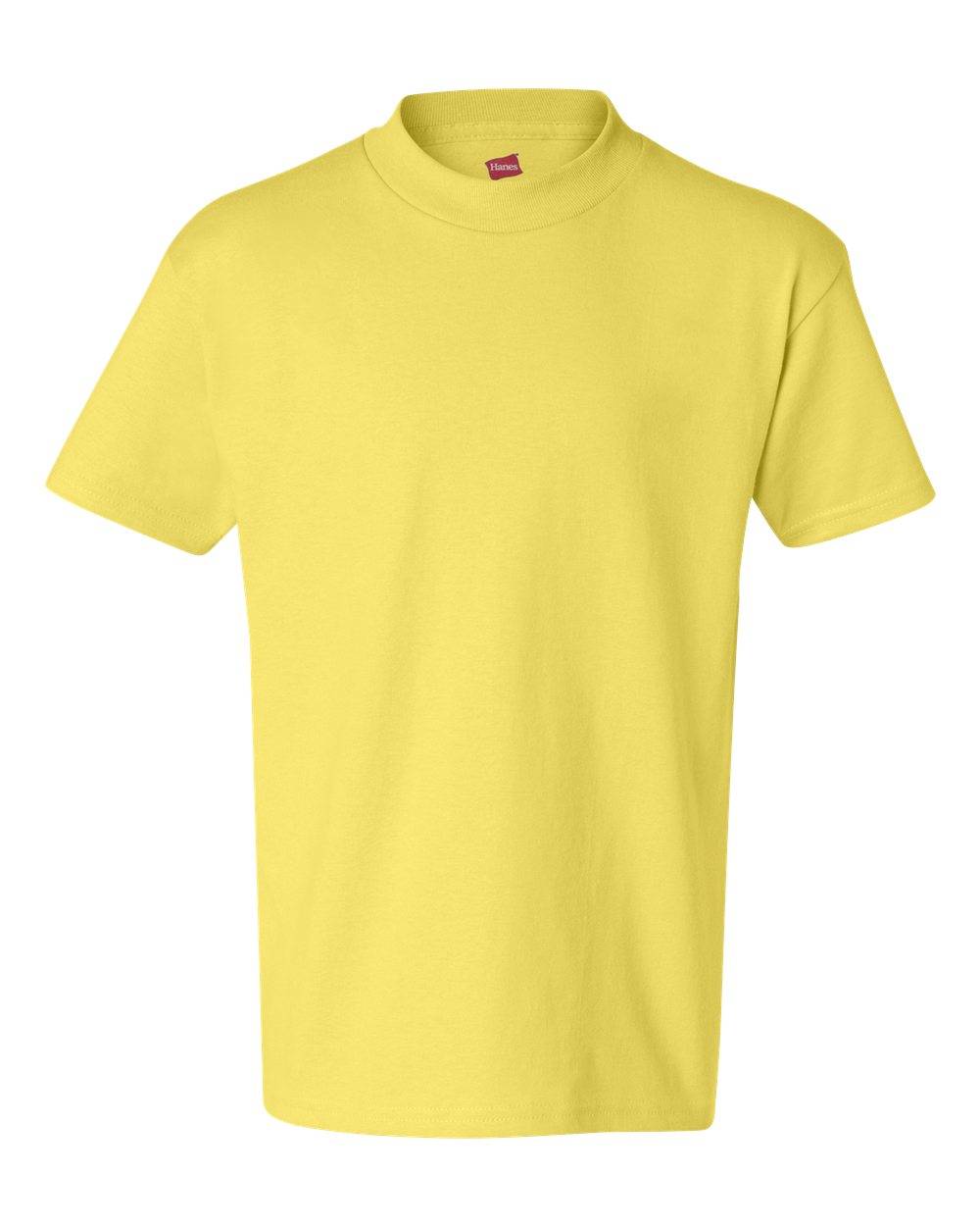 Youth Authentic T-Shirt - Front - B31600412 - Yellow