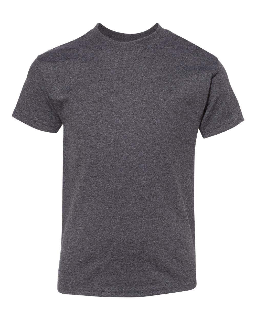 Youth Authentic T-Shirt - Front - B31600592 - Charcoal Heather