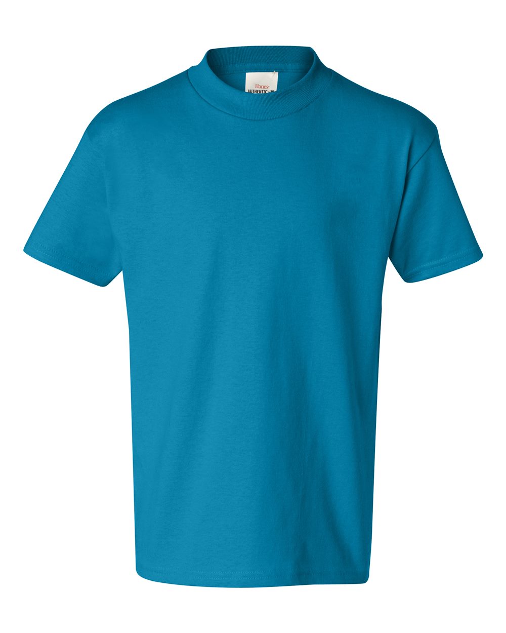 Youth Authentic T-Shirt - Front - B31600762 - Teal
