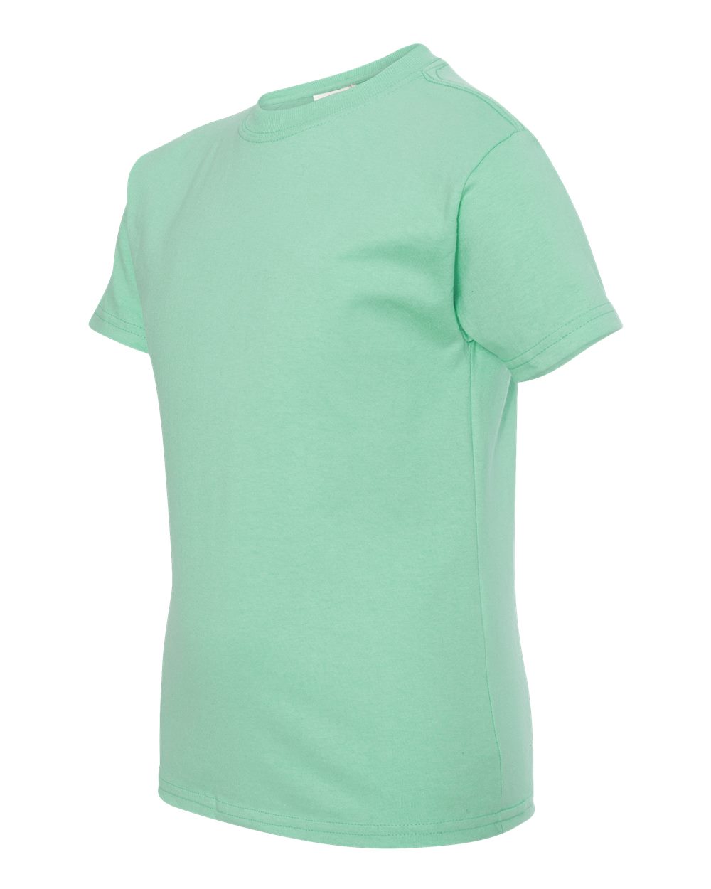 Youth Authentic T-Shirt - Side - B31600113 - Clean Mint