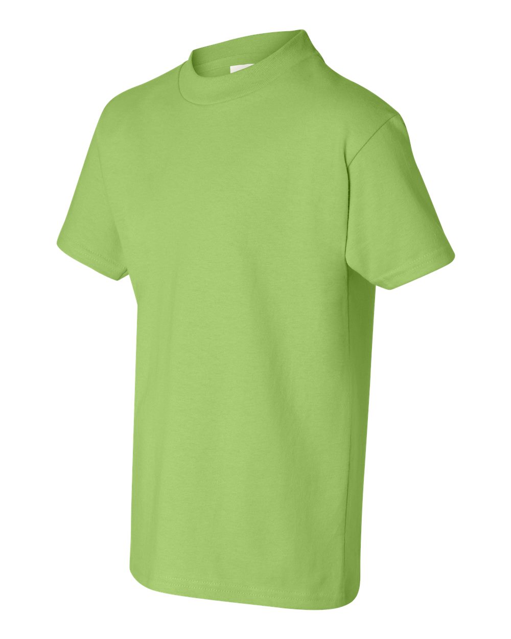 Youth Authentic T-Shirt - Side - B31600173 - Lime
