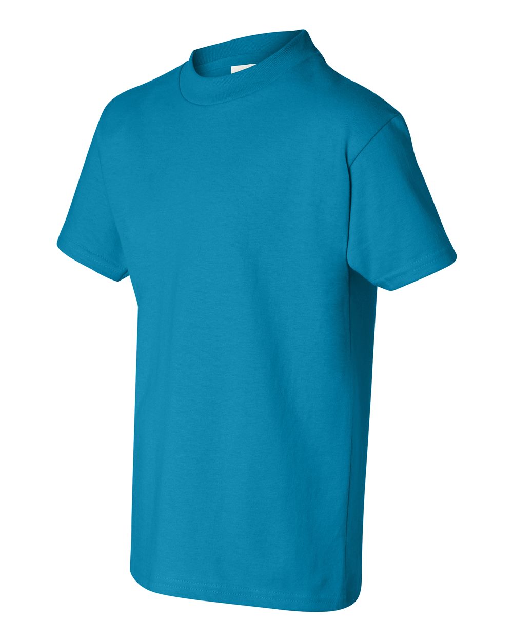 Youth Authentic T-Shirt - Side - B31600762 - Teal