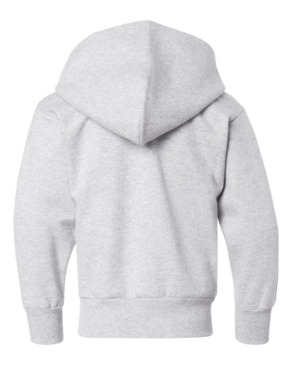 Youth Ecosmart® Hooded Sweatshirt - Back - B32000022 - Ash