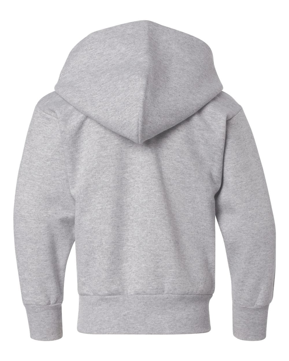 Youth Ecosmart® Hooded Sweatshirt - Back - B32000582 - Light Steel