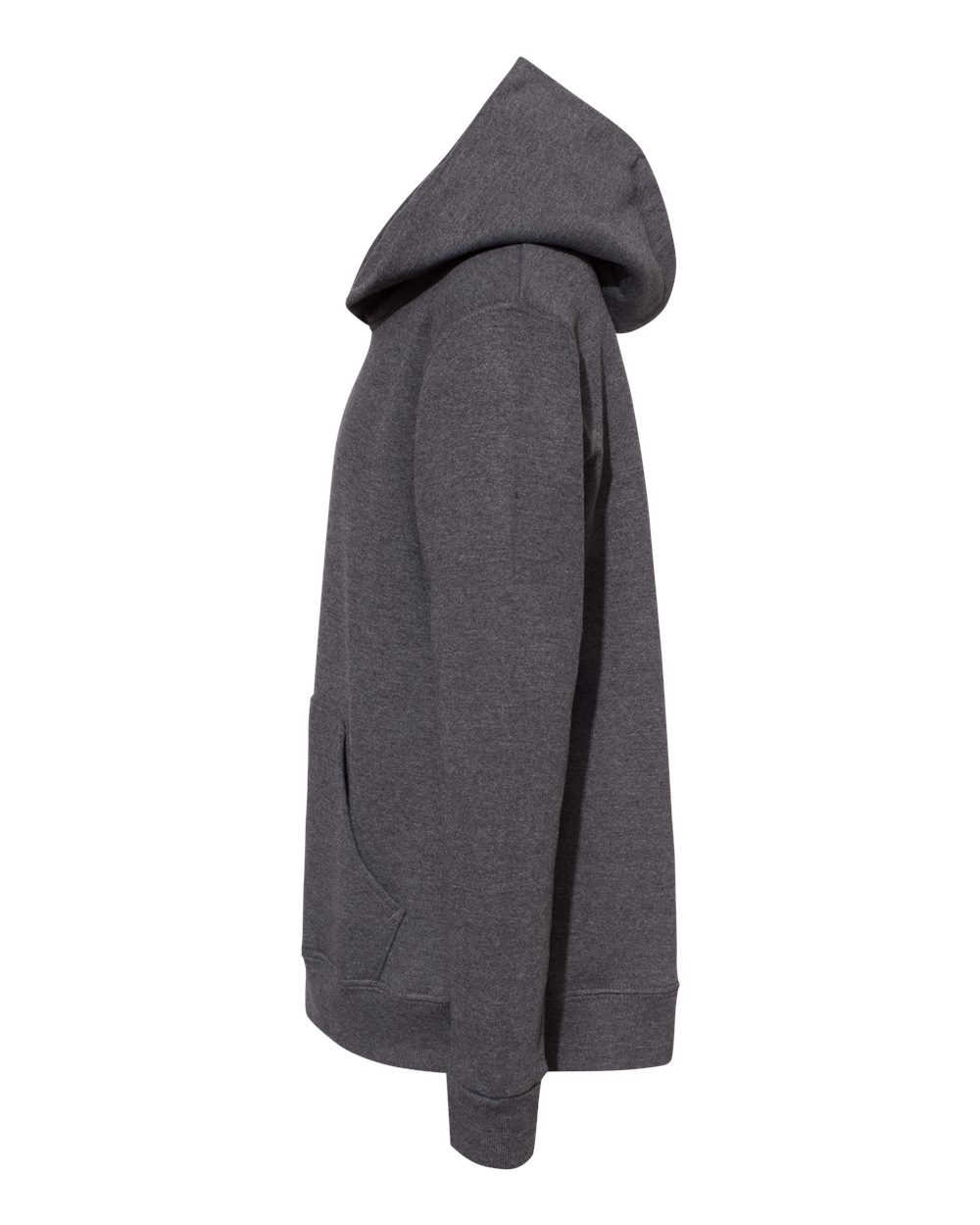 Youth Ecosmart® Hooded Sweatshirt - DirectSide - B32000592 - Charcoal Heather