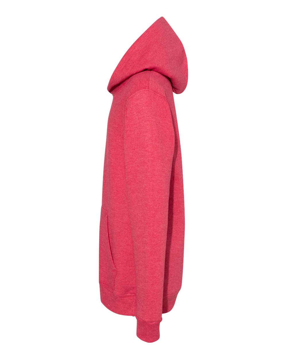 Youth Ecosmart® Hooded Sweatshirt - DirectSide - B32000722 - Heather Red