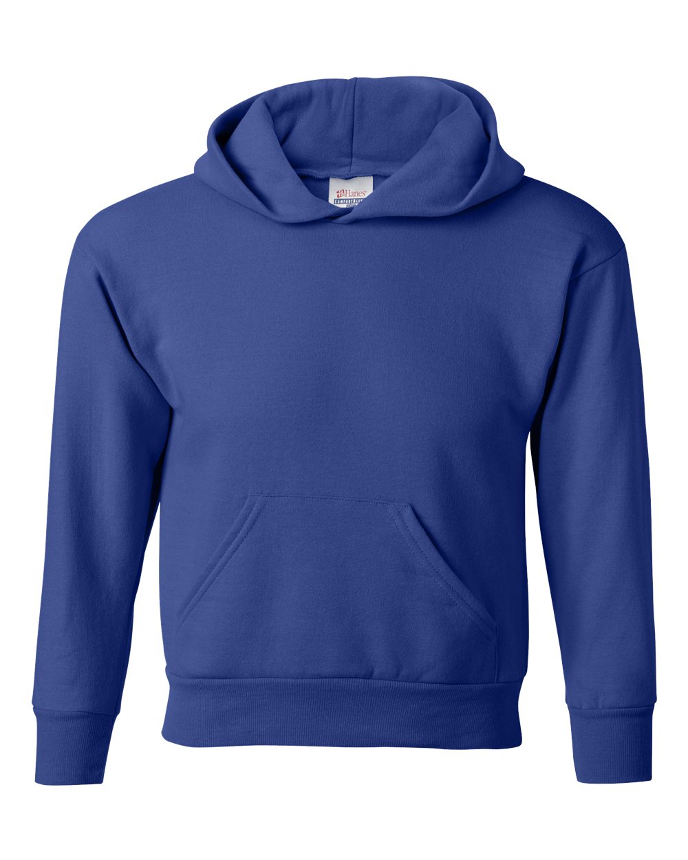 Youth Ecosmart® Hooded Sweatshirt - Front - B32000882 - Deep Royal
