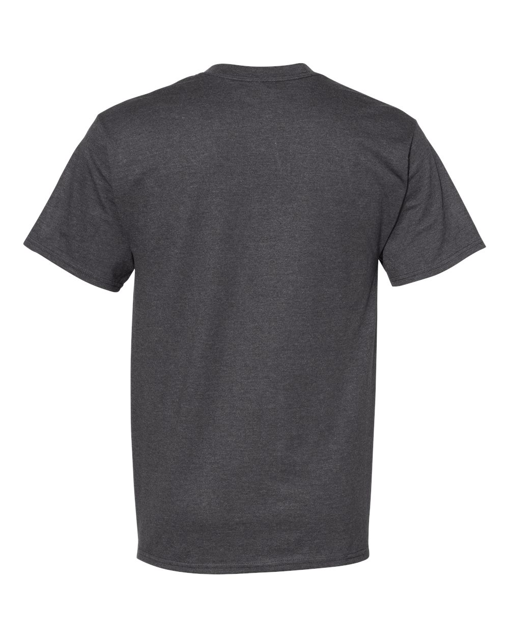 Unisex Beefy-T® T-Shirt - Back - B01500093 - Charcoal Heather