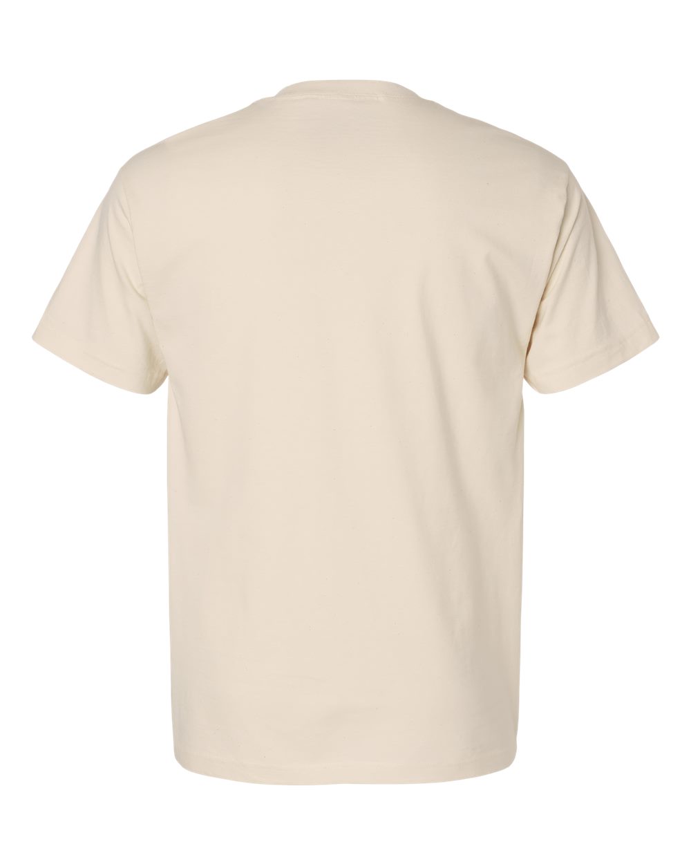 Unisex Beefy-T® T-Shirt - Back - B01500243 - Natural