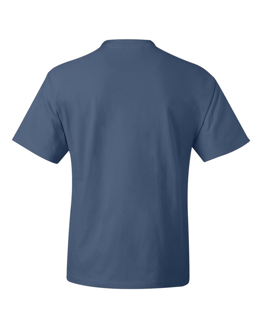 Unisex Beefy-T® T-Shirt - Back - B01500683 - Denim Blue