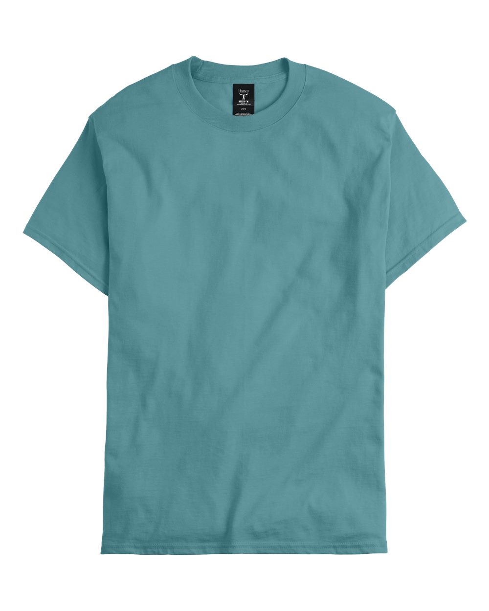 Unisex Beefy-T® T-Shirt - Front - B01500153 - Green Clay