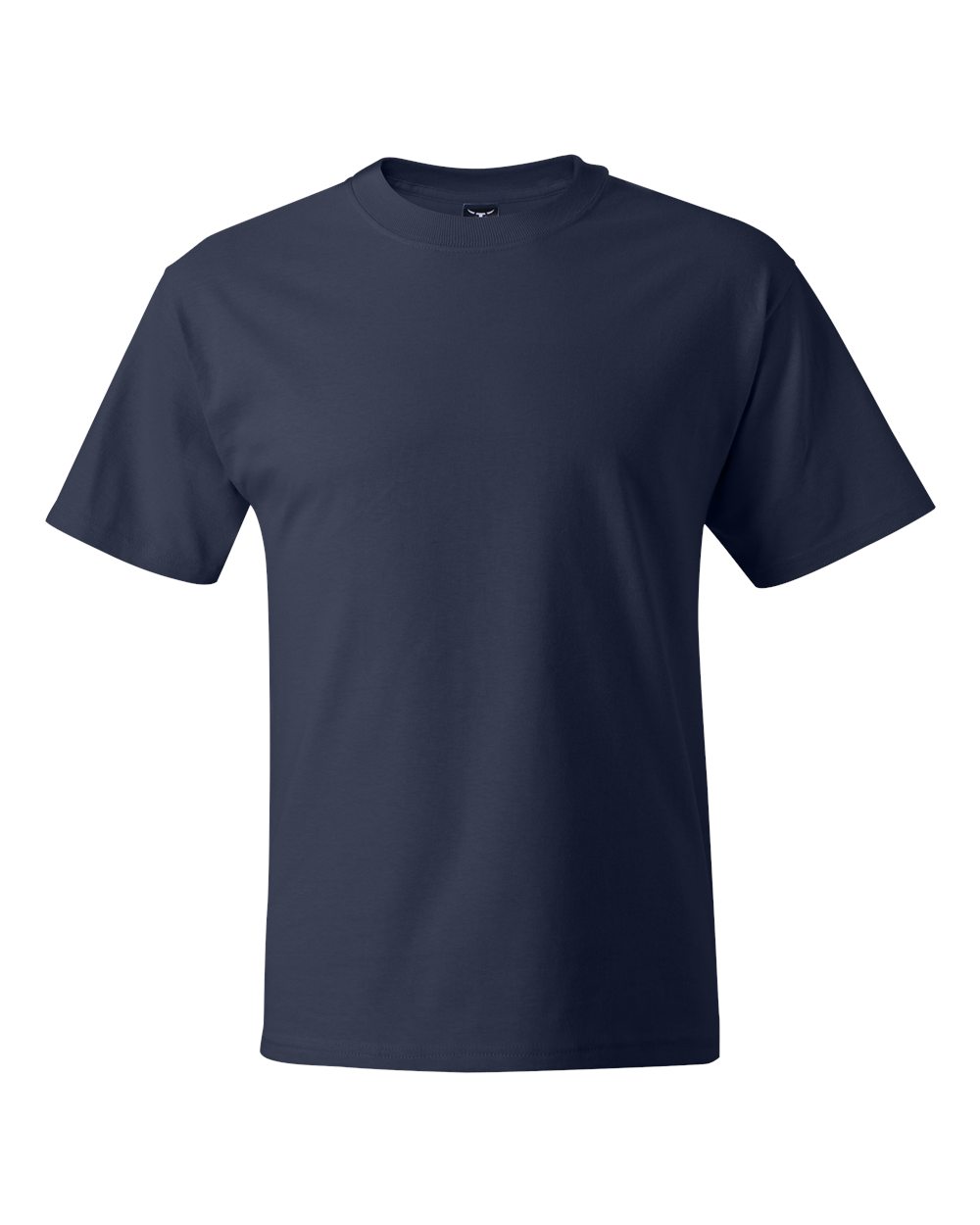 Unisex Beefy-T® T-Shirt - Front - B01500653 - Navy