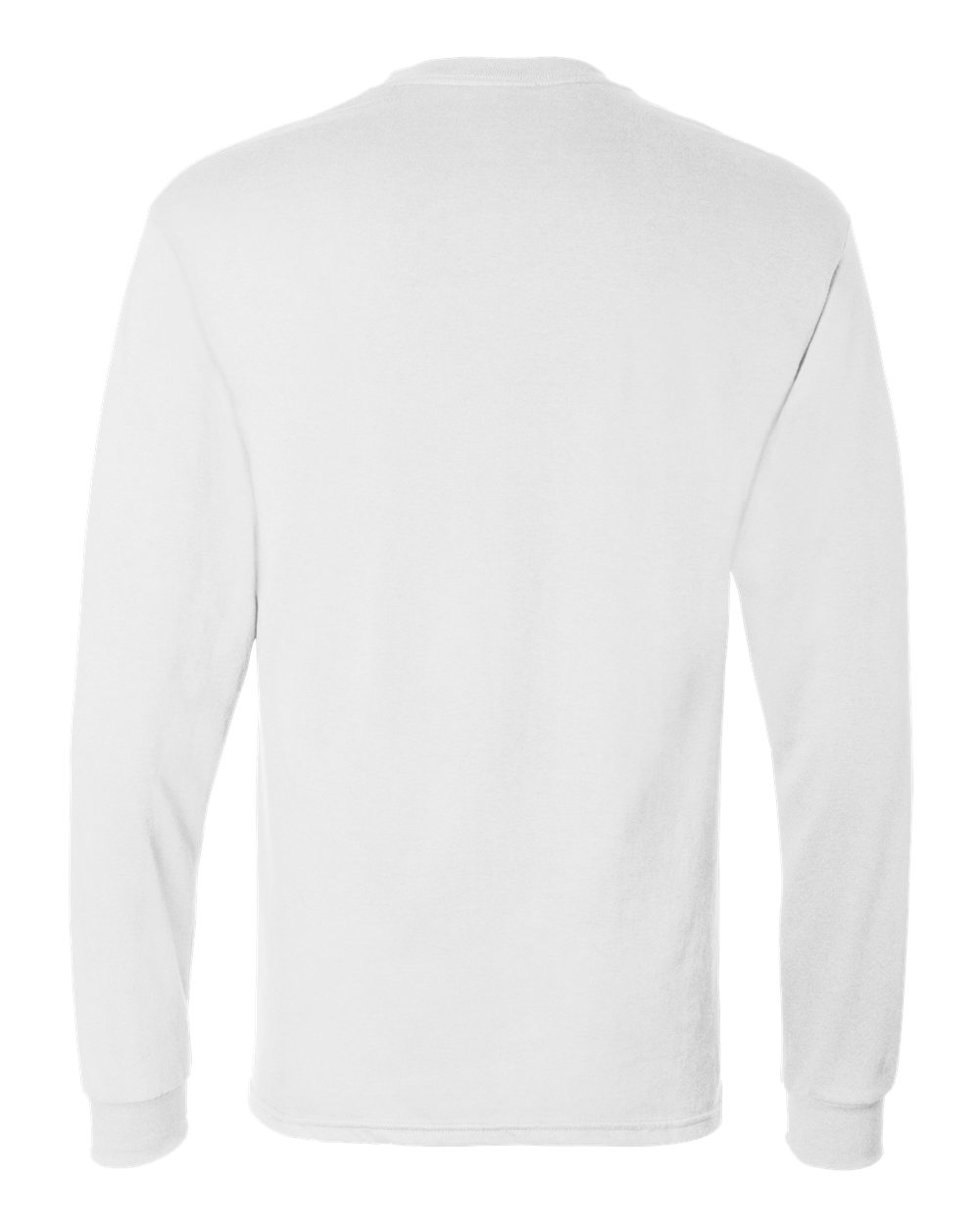 Essential-T Long Sleeve T-Shirt - Back - B04000003 - White