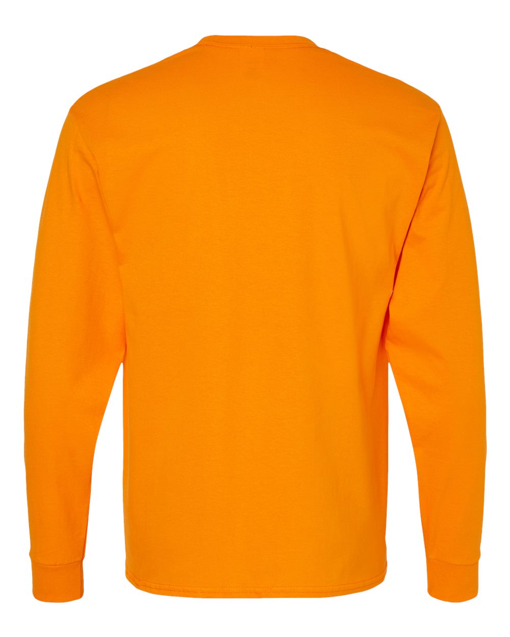 Essential-T Long Sleeve T-Shirt - Back - B04000333 - Tennessee Orange