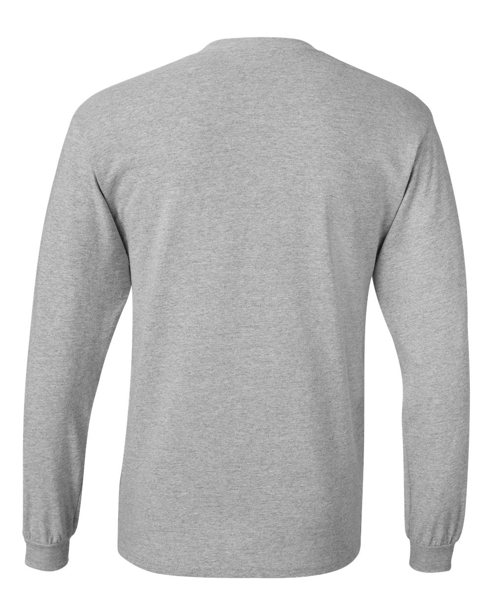 Essential-T Long Sleeve T-Shirt - Back - B04000583 - Light Steel