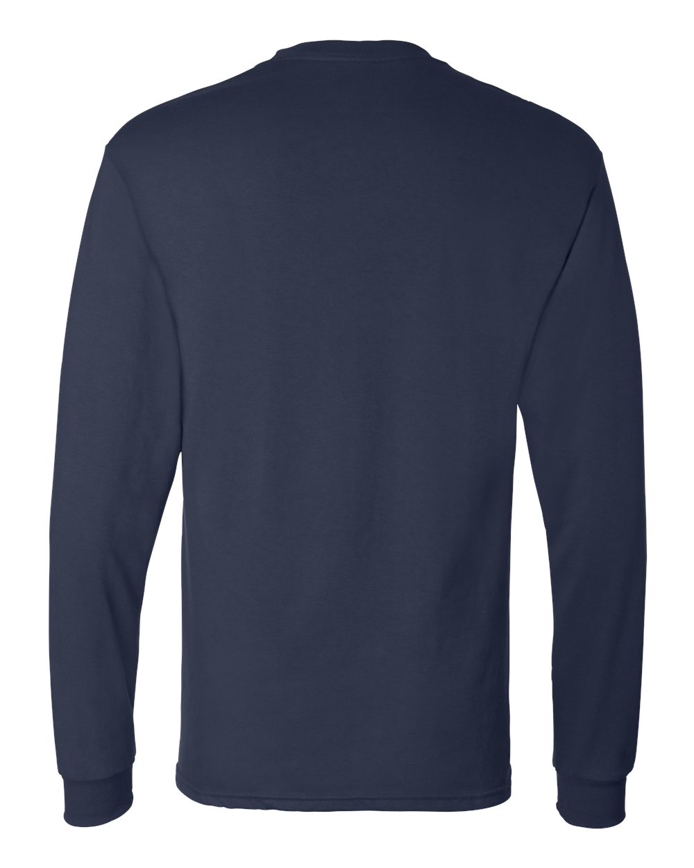 Essential-T Long Sleeve T-Shirt - Back - B04000653 - Navy
