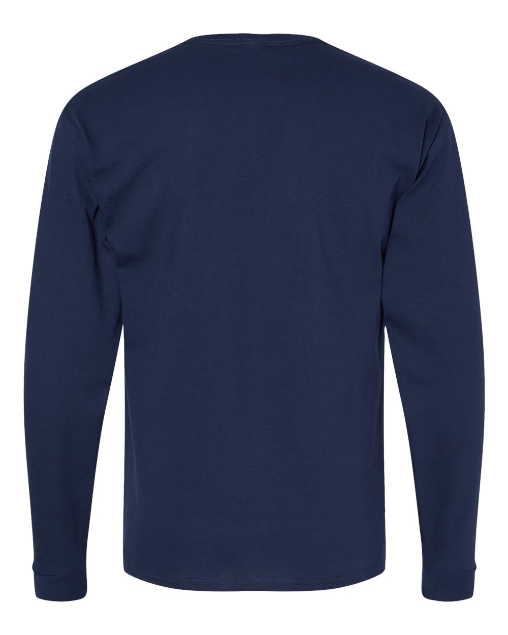 Essential-T Long Sleeve T-Shirt - Back - B04000663 - Athletic Navy