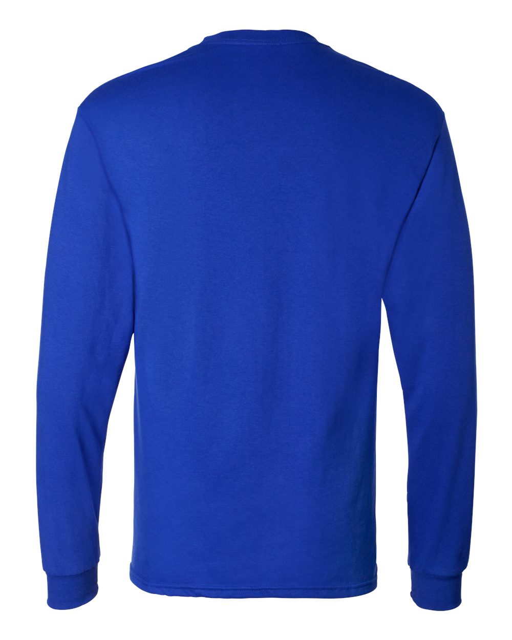 Essential-T Long Sleeve T-Shirt - Back - B04000753 - Athletic Royal