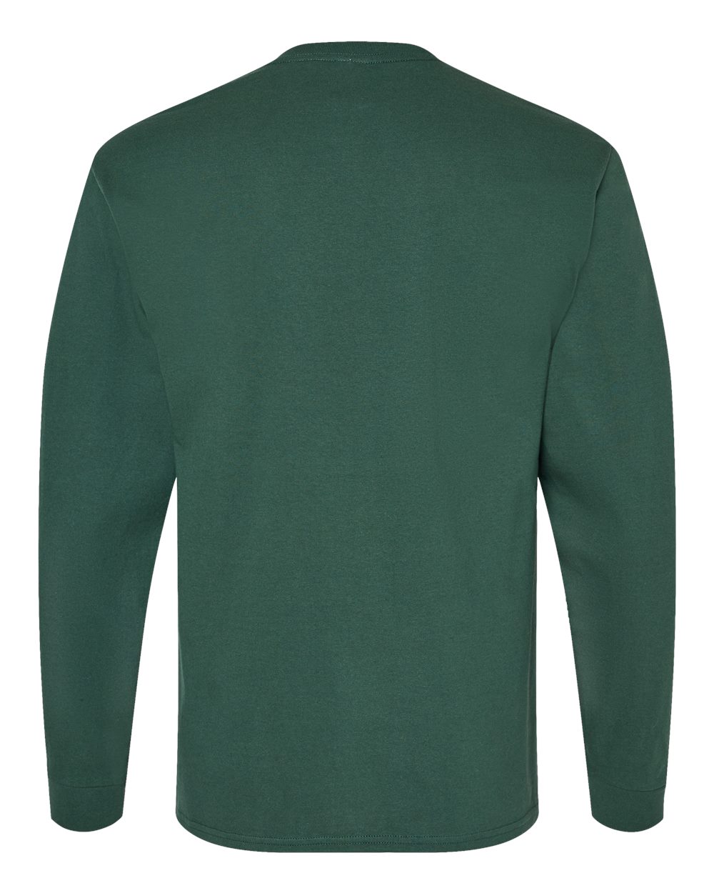 Essential-T Long Sleeve T-Shirt - Back - B04000873 - Athletic Dark Green