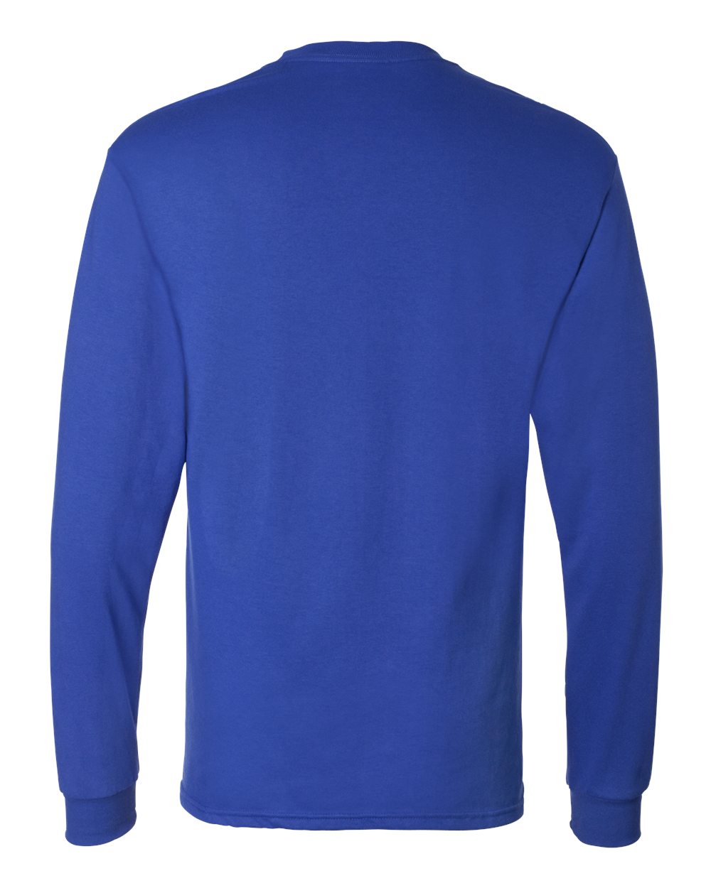 Essential-T Long Sleeve T-Shirt - Back - B04000883 - Deep Royal