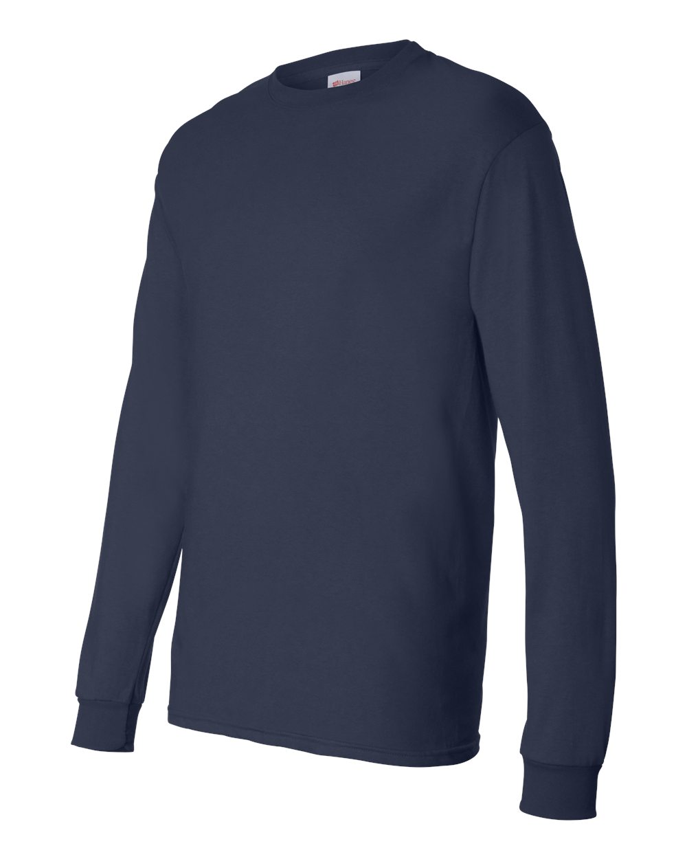 Essential-T Long Sleeve T-Shirt - Side - B04000653 - Navy