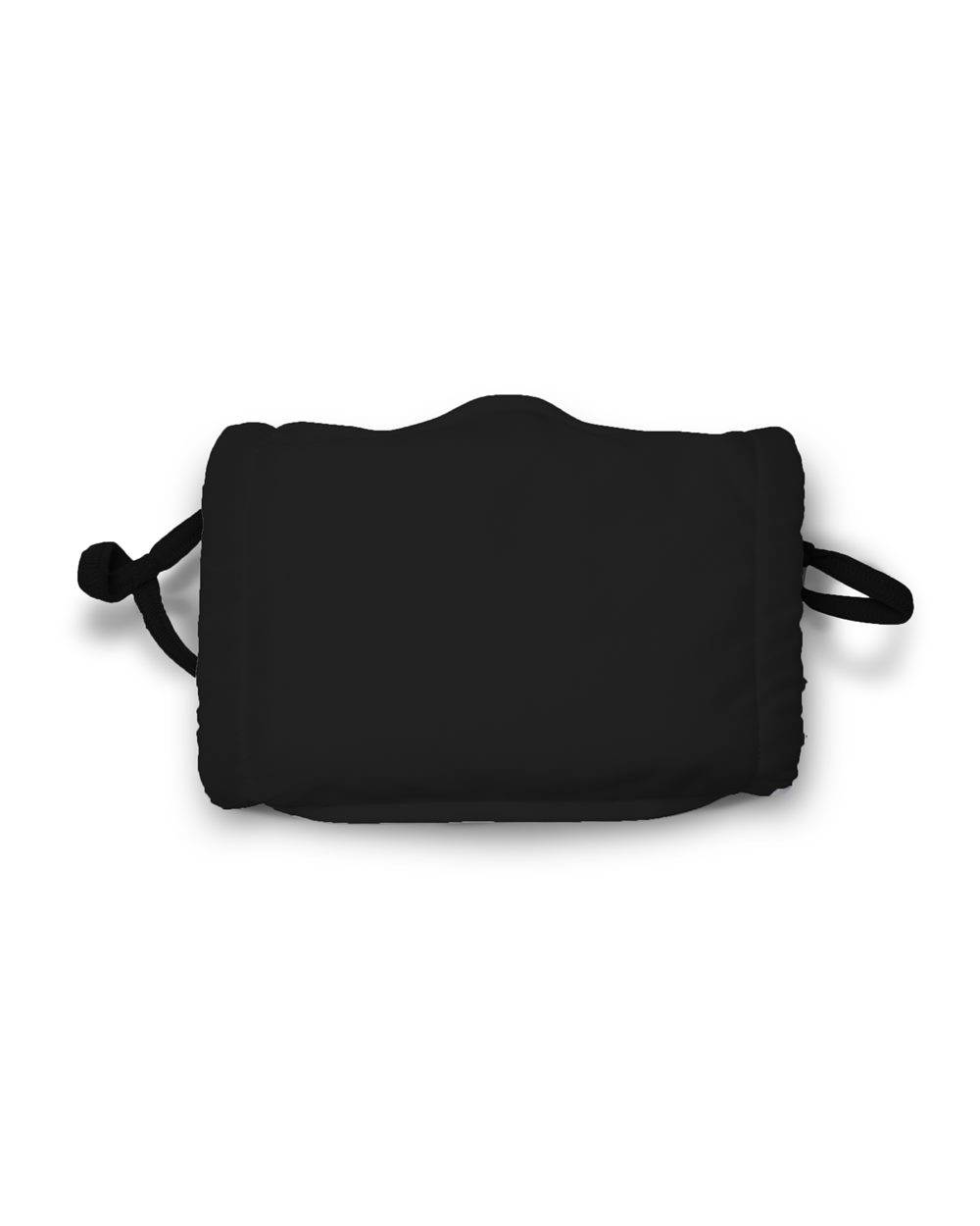 2-Ply Polyester Pocket Face Mask - DirectSide - B01900500 - Black