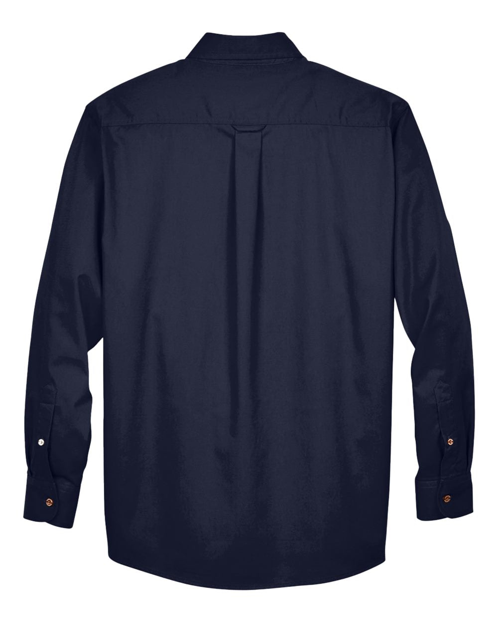 Men's Easy Blend™ Twill Shirt - Back - B236B9112 - Navy