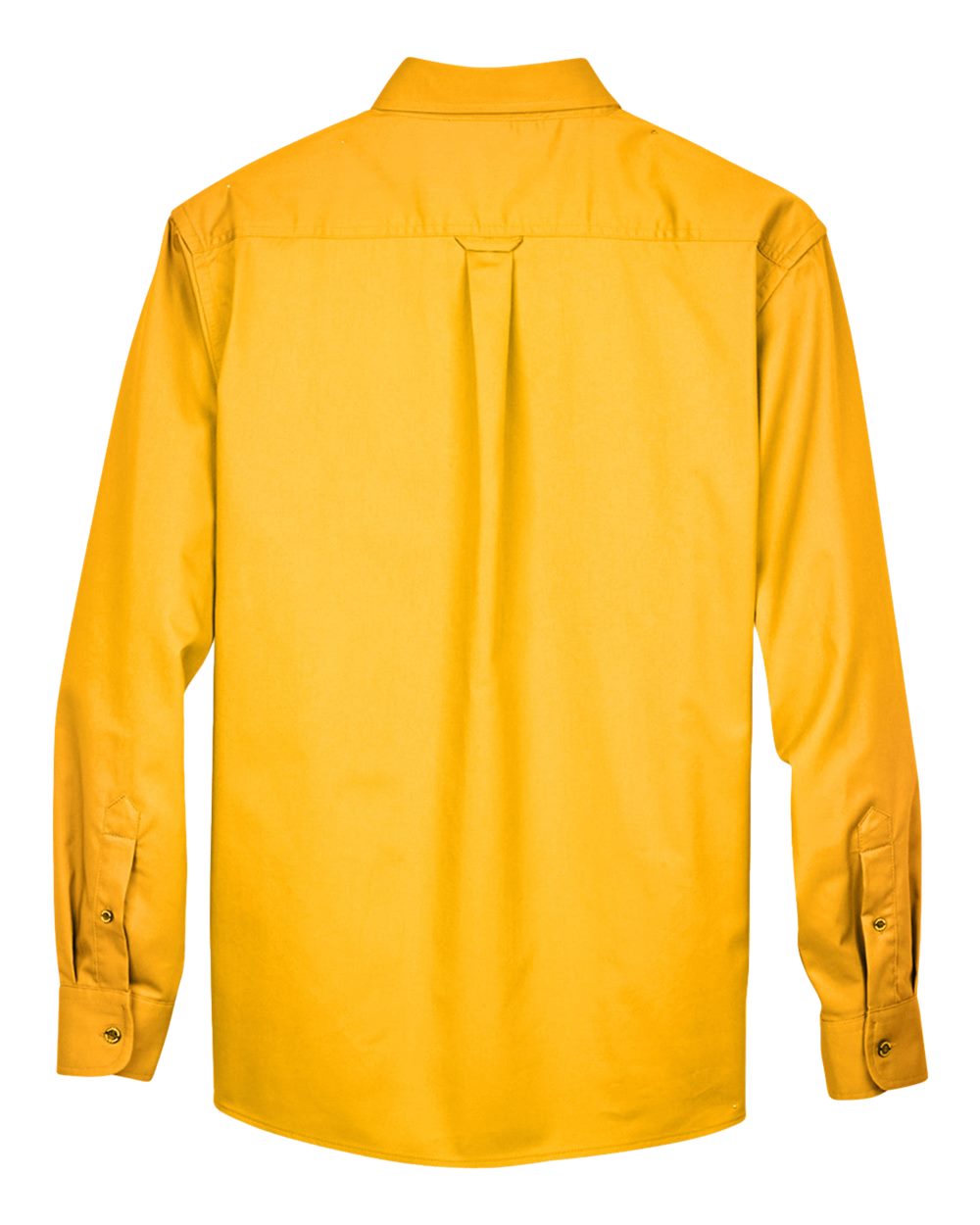 Men's Easy Blend™ Twill Shirt - Back - B236B9122 - Sunray Yellow