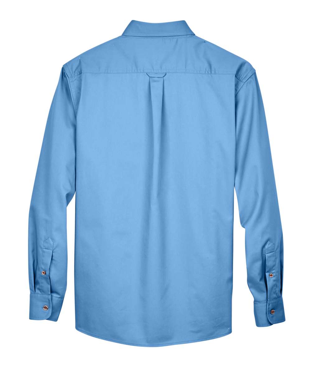 Men's Easy Blend™ Twill Shirt - Back - B236B9252 - Light College Blue
